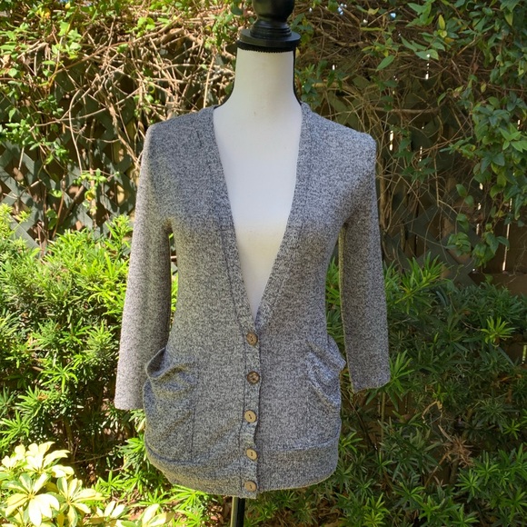 Spoiled Size S Button Down Casual Knit Cardigan - Picture 2 of 11